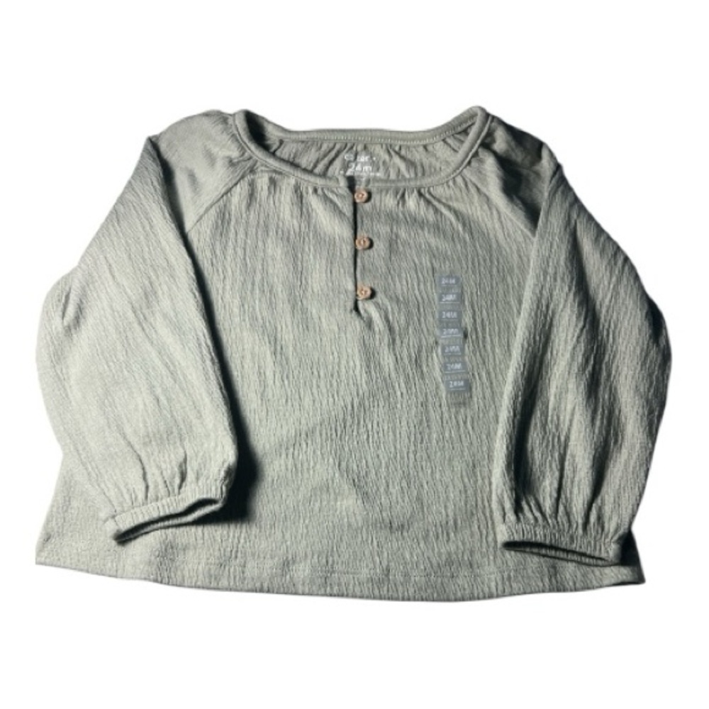Carters Olive Button-Down Shirt
